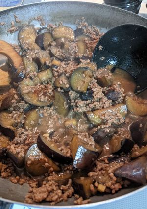 簡単にできちゃう茄子味噌炒め-レシピのメイン写真