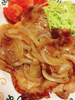 簡単!美味しい!豚の生姜焼き-レシピのメイン写真