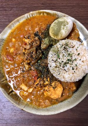エリンギと8種のスパイスカレー-レシピのメイン写真