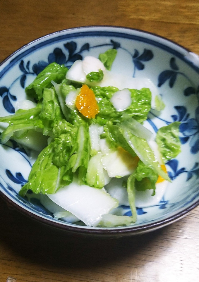 白菜と蕪のゆずサラダ-レシピのメイン写真