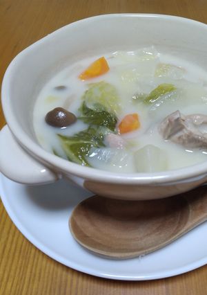 北海道シチュー〈白菜クリーム〉-レシピのメイン写真