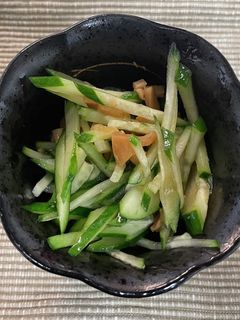 きゅうりとザーサイの和え物-レシピのメイン写真