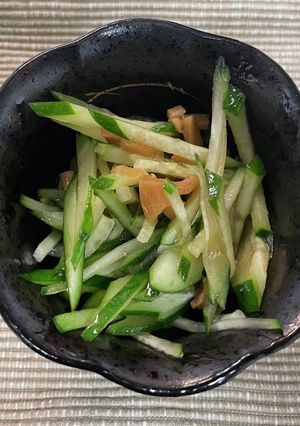 きゅうりとザーサイの和え物-レシピのメイン写真