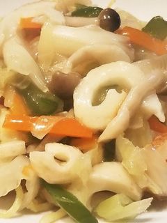 野菜たっぷりあんかけかた焼きそば-レシピのメイン写真
