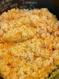 超簡単!炊飯器で失敗なしのチキンライス♡-レシピのメイン写真