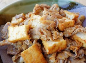 コスパ抜群♪ 厚揚げと豚こま肉の味噌炒め-レシピのメイン写真