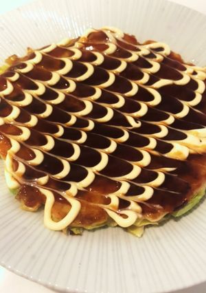 【簡単15分】たこ焼き粉でお好み焼き。-レシピのメイン写真