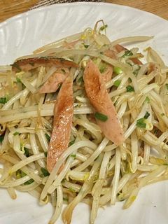 モヤシと魚ニソのオイスターソース炒め-レシピのメイン写真