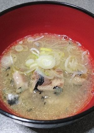 いわし缶のあら汁-レシピのメイン写真