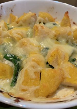 豆腐とほうれん草のヘルシーグラタン-レシピのメイン写真