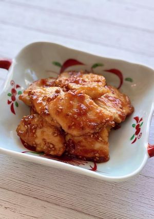 こくうま！鶏むね肉の甘辛焼き-レシピのメイン写真
