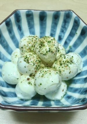 【2行レシピ】モッツァレラチーズのサラダ-レシピのメイン写真