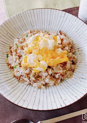 押麦ご飯のチャーハン-レシピのメイン写真