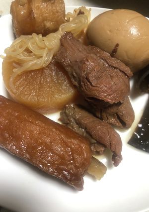 最強　本格プロの味　出汁薫　牛筋　おでん-レシピのメイン写真
