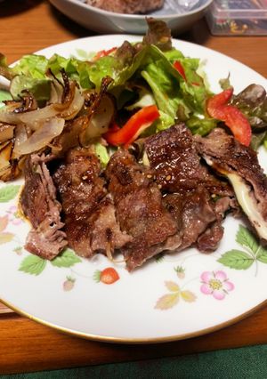 牛肉チーズしそはさみ焼き-レシピのメイン写真