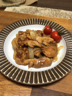 【簡単・材料2つ】鶏もも肉の生姜焼き-レシピのメイン写真