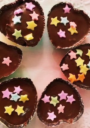 板チョコで作る☆とっても簡単な友チョコ♪-レシピのメイン写真