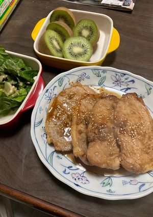 豚ロースカツ肉の生姜焼き-レシピのメイン写真