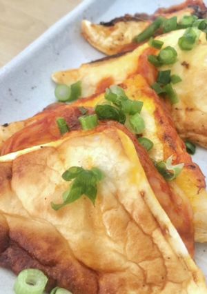 おつまみに！簡単ピリ辛はんぺんチーズ焼き-レシピのメイン写真