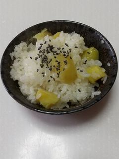 ほっこり サツマイモおこわ-レシピのメイン写真