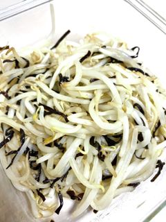 塩昆布もやし-レシピのメイン写真