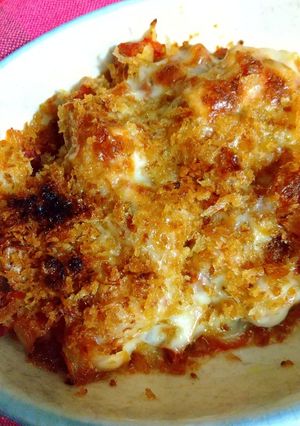 サバ缶のトマト煮込みdeチーズ焼き-レシピのメイン写真