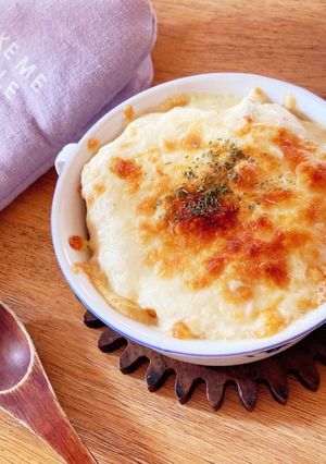 ふわふわとろける♡ツナマヨパングラタン-レシピのメイン写真