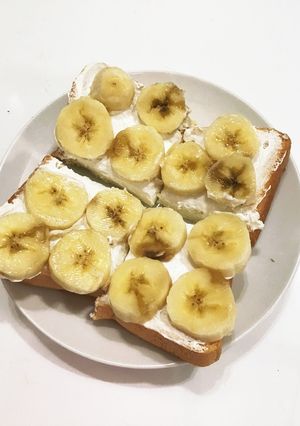 バナナ食パン-レシピのメイン写真