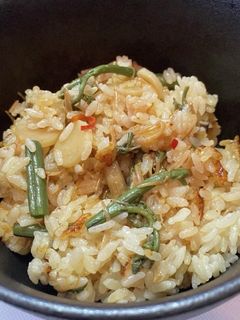 山菜なめ茸炊き込みご飯-レシピのメイン写真