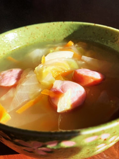 子ども喜ぶ!野菜スープ♬-レシピのメイン写真