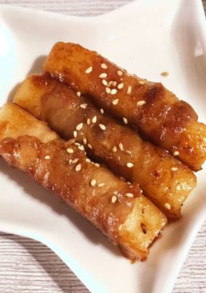 もちもちお餅の肉巻き-レシピのメイン写真