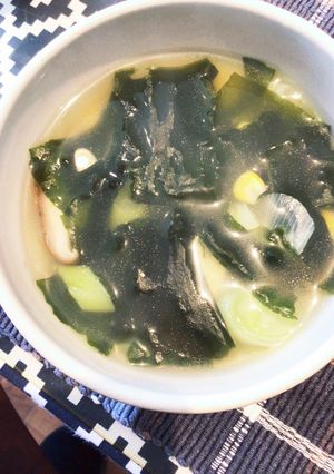 母秘伝★栄養満点ヘルシーわかめスープ-レシピのメイン写真