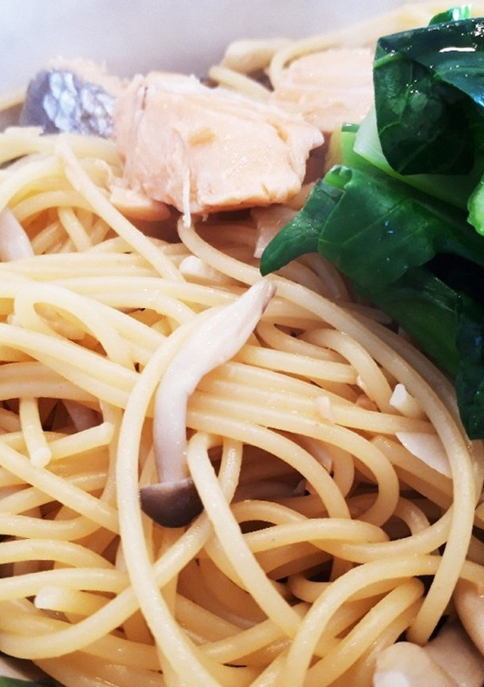 鮭としめじで★和風パスタ-レシピのメイン写真