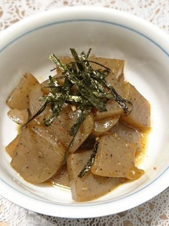 ズボラなこんにゃくの煮物。-レシピのメイン写真