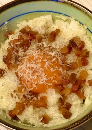 【本格食材】カルボTKG-レシピのメイン写真