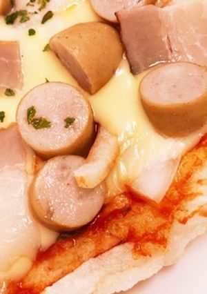 簡単!もちピザ•*¨*•.¸¸☆-レシピのメイン写真