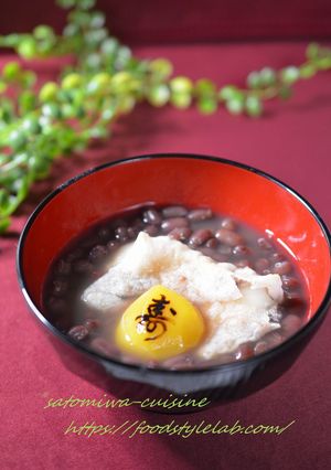 甘さ控えめ圧力鍋で手作りぜんざい♪-レシピのメイン写真