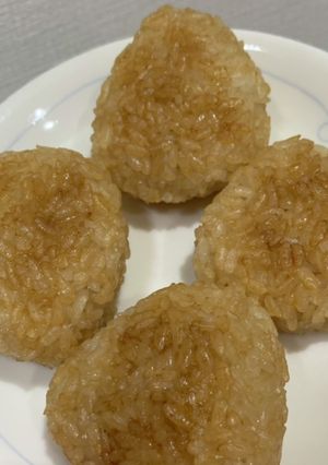 簡単☆残りご飯で焼きおにぎり-レシピのメイン写真