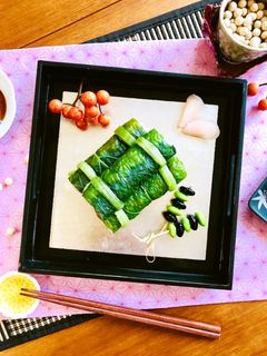 節分の恵方巻きに☆野沢菜の巻きずし-レシピのメイン写真