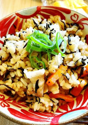 沖縄の炊き込みご飯＊じゅーしー-レシピのメイン写真