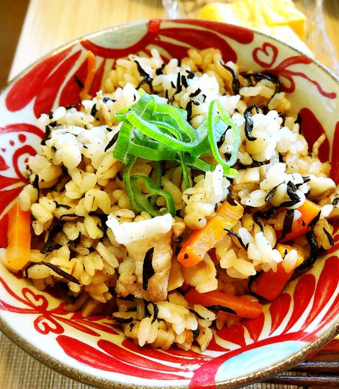 沖縄の炊き込みご飯＊じゅーしー-レシピのメイン写真