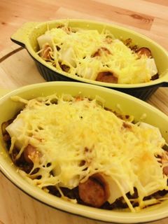 お餅ミートソースグラタン-レシピのメイン写真