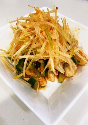 居酒屋の味　オイキムチの簡単和え-レシピのメイン写真