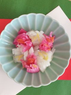 おせちにも♪大根の花形漬け物-レシピのメイン写真