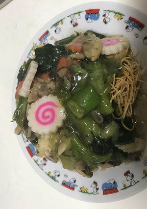 簡単皿うどん2-レシピのメイン写真