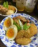 鶏手羽元の　柔らか　さっぱり　ポン酢煮