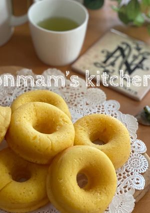 レモンとホワイトチョコの焼きドーナツ-レシピのメイン写真