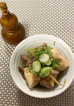 甲府鶏もつ煮-レシピのメイン写真