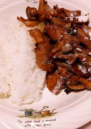 簡単すぎるポークケチャップ-レシピのメイン写真