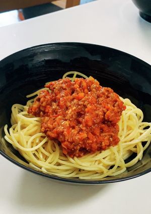 志麻さんのミートソースパスタ-レシピのメイン写真